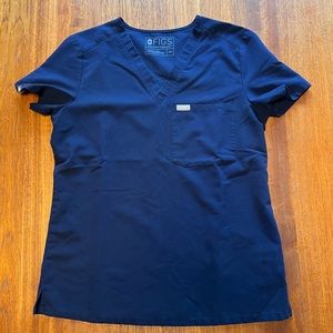 Figs Scrub Set - Navy